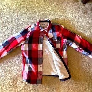 North Face Sherpa Flannel